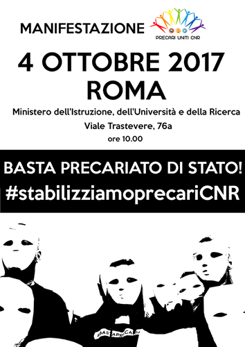 Manifestazione 4 ottobre 2017